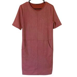 Zara Midi Dress /Mauve /Pink /Size M